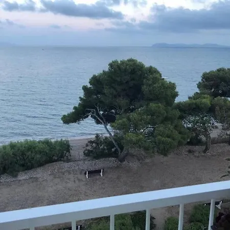 Les Pieds Dans L Eau, Vue Sur Les Iles D'or Apartment